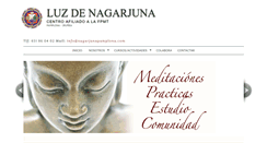 Desktop Screenshot of nagarjunapamplona.com